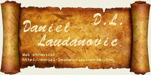 Daniel Laudanović vizit kartica